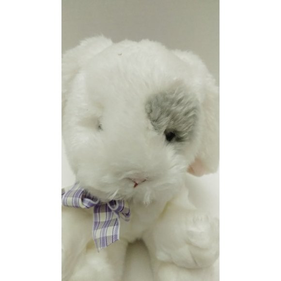Target Tri Russ White Rabbit Gray Eye 7.5"Bunny Plush - Picture 6 of 8
